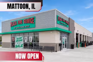 Plaza Tire Service Opens in Mattoon With Same-Day Tire Installs