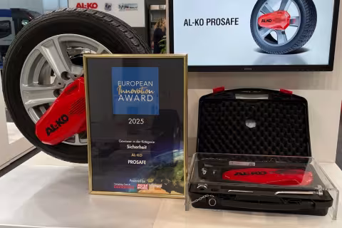 AL-KO Wins European Innovation Award for Caravan Wheel Clamp
