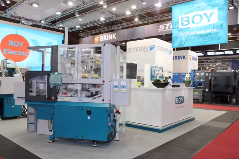 BOY Showcases Six Injection Molding Machines at Kuteno 2025