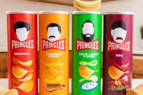 Pringles® Takes Flight with All-Star Mustache Lineup for 2025 Big Game Spot