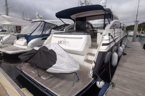 PRINCESS V52: Elegance Meets Performance in a Pre-Owned Luxury Yacht Opportunity