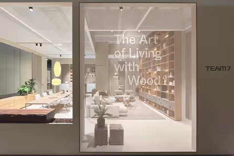 A Masterpiece in Wood: TEAM 7 Wows at Salone del Mobile 2025