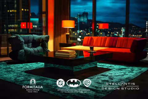 Stellantis Design Studio and Formitalia Unveil Bold Joker-Inspired Furniture Collection at Salone del Mobile 2025