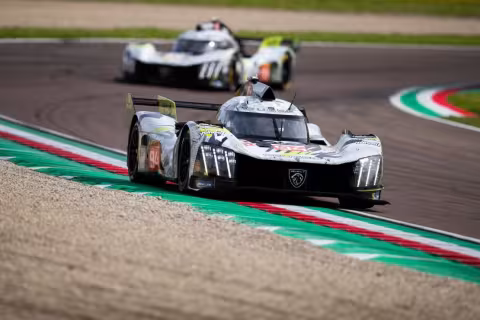 Team Peugeot TotalEnergies Pushes Through Adversity for a Top-10 Finish at 6 Hours of Imola