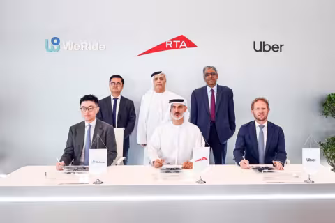 Dubai to Launch Autonomous Ride-Hailing with WeRide, RTA, and Uber