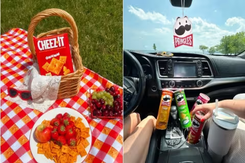 Cheez-It® and Pringles® Top the List of Must-Have Road Trip Snacks for Every Generation