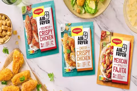 Maggi Brings Flavorful Air Fryer Meals to European Kitchens