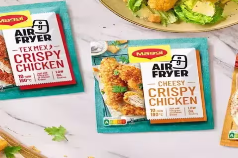 Maggi Brings Flavorful Air Fryer Meals to European Kitchens