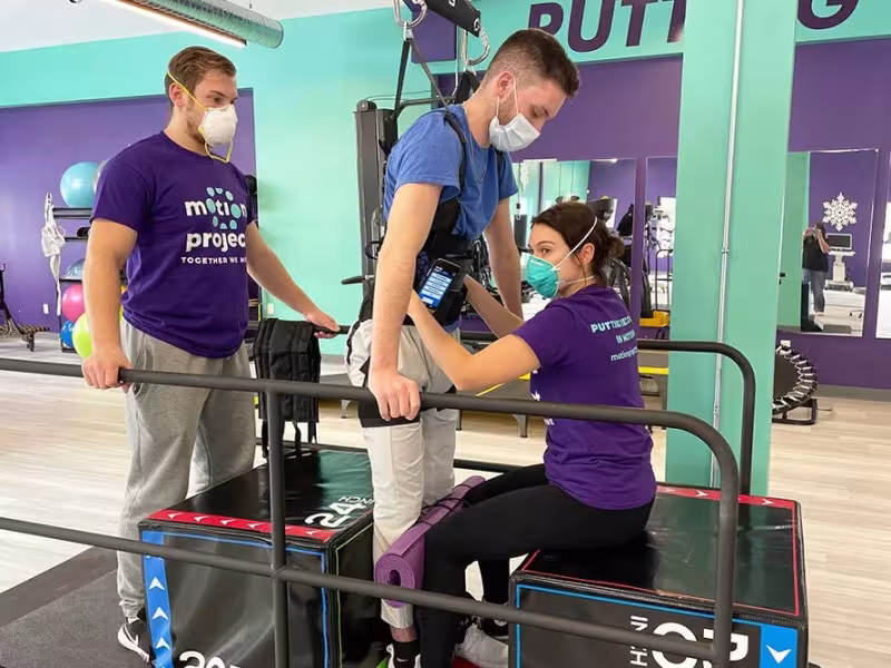 Cutting edge technology inspires young paraplegic
