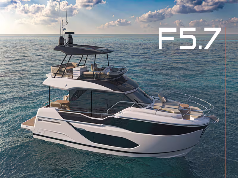 Unveiling the Future of Yachting with PRESTIGE’s New F5.7 Model