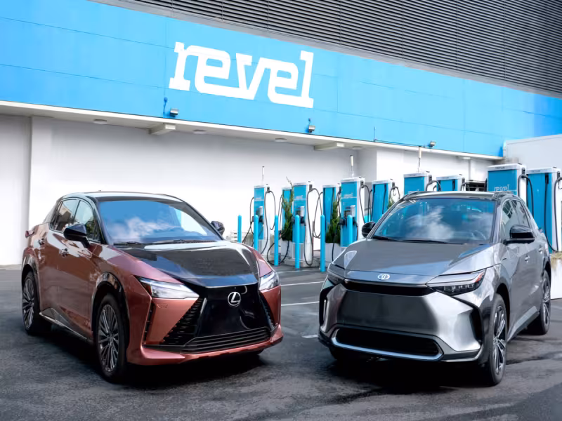 Toyota and Revel Team Up to Offer Free DC Fast Charging for Toyota and Lexus BEV Customers in NYC