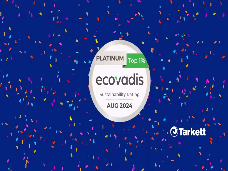 Tarkett Awarded Platinum Medal by EcoVadis