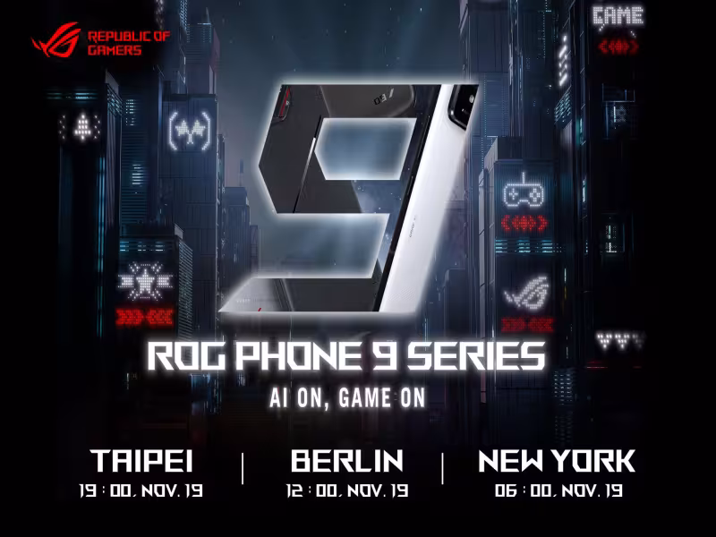 ASUS Republic of Gamers Announces ROG Phone 9 Series