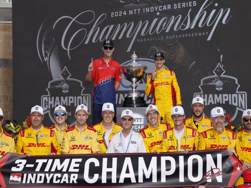 Herta, Honda Win Nashville as Palou Claims INDYCAR Championship