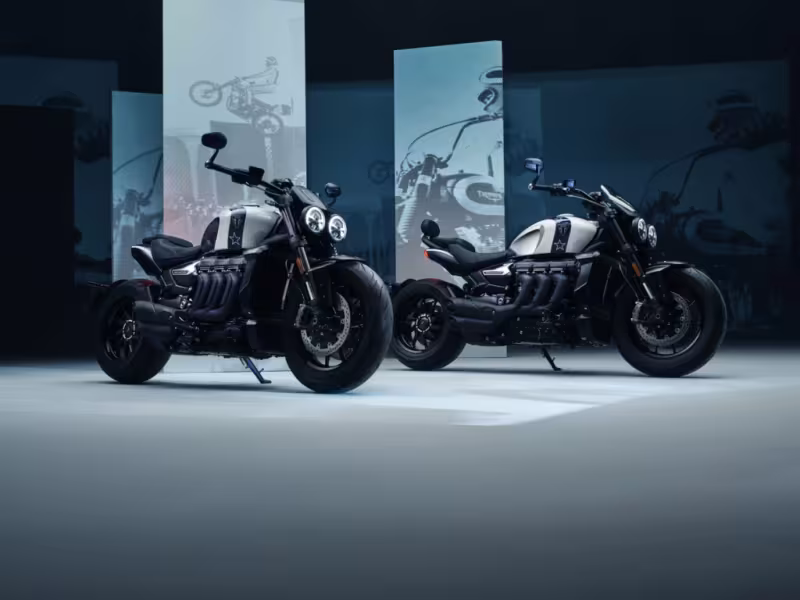 Triumph Launches Limited Edition Rocket 3 Motorcycles to Honor Daredevil Legend Evel Knievel