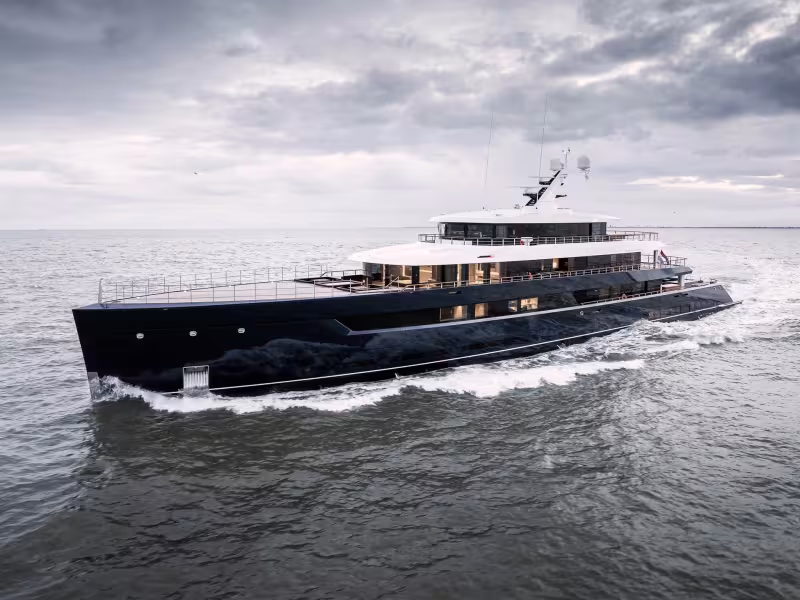 Feadship Launches "ONE" - A Sleek and Chic New Yacht