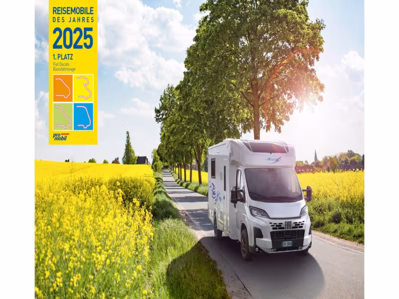 Fiat Ducato Dominates Motorhome Market for 17th Consecutive Year