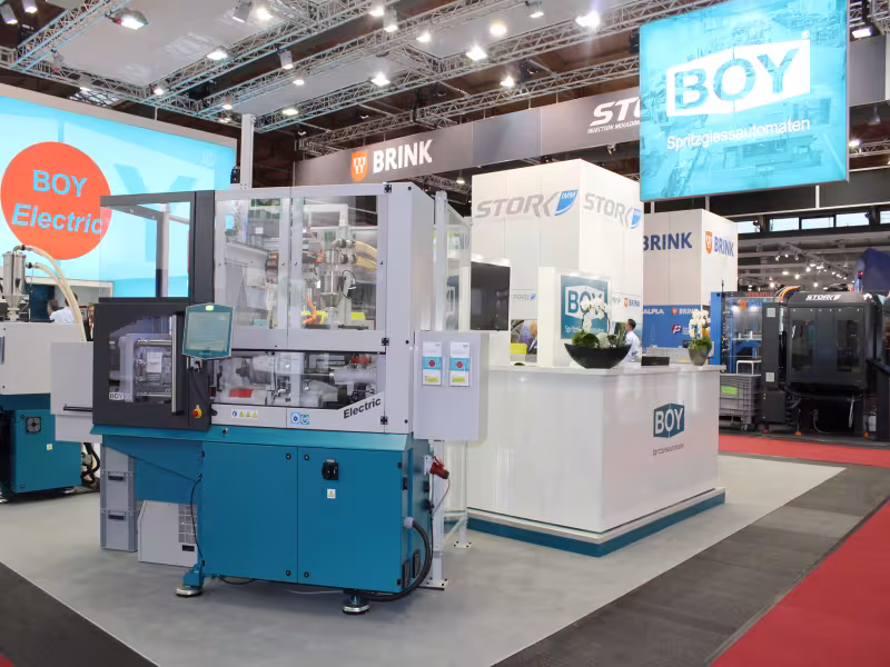 BOY Showcases Six Injection Molding Machines at Kuteno 2025