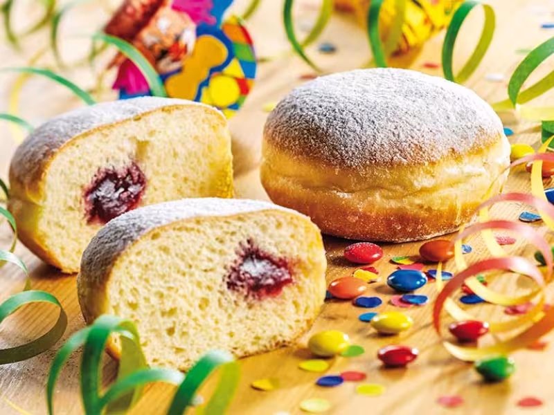 Fluffy, Fruity, Fantastic - Our Berliners at Carnival!