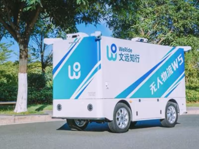 WeRide Revolutionizes Delivery with the Launch of the Robovan W5 Autonomous Vehicle