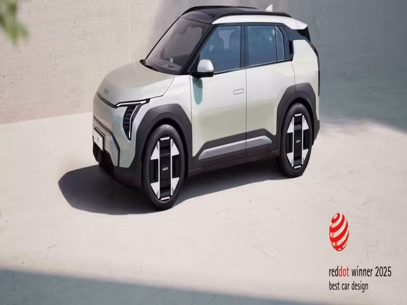Kia EV3 Earns Prestigious ‘Best of the Best’ Award at 2025 Red Dot Design Competition
