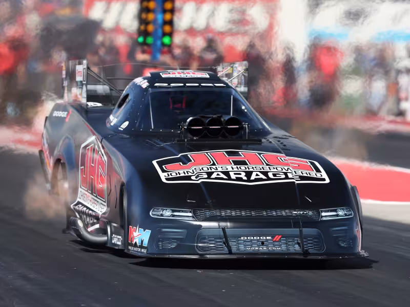 Tony Stewart Hits Las Vegas Jackpot, Makes Racing History Scoring First NHRA Top Fuel Win in TSR Dodge//SRT Dragster