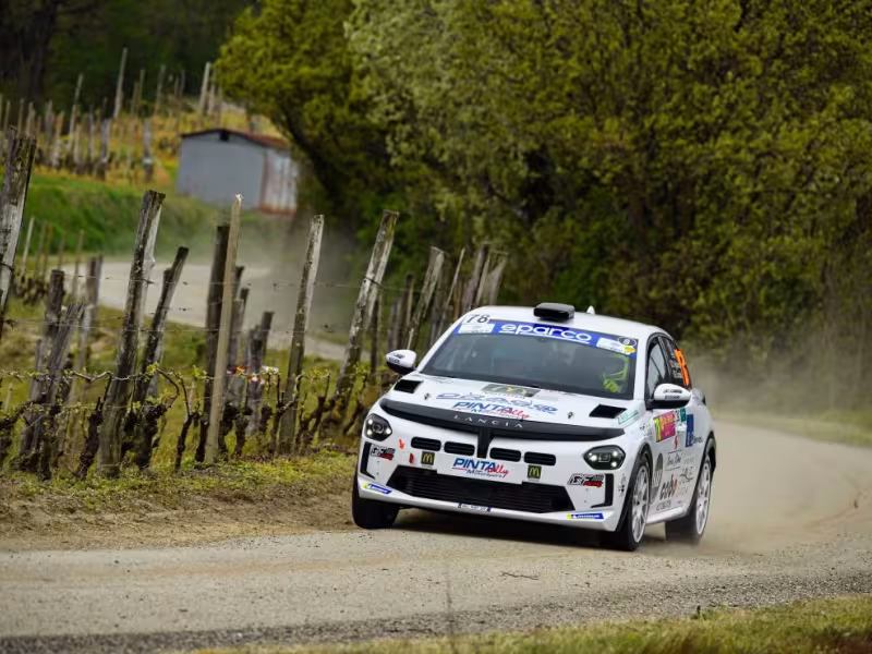 Lancia Ignites Passion with Triumphant Return to Rally Racing at Rally Regione Piemonte