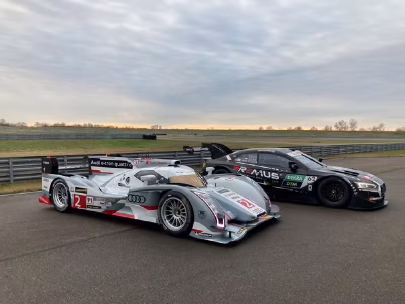 Young Classics from Audi Sport: Racing Legends Now Available for Exclusive Collectors