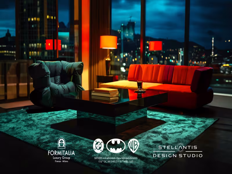 Stellantis Design Studio and Formitalia Unveil Bold Joker-Inspired Furniture Collection at Salone del Mobile 2025