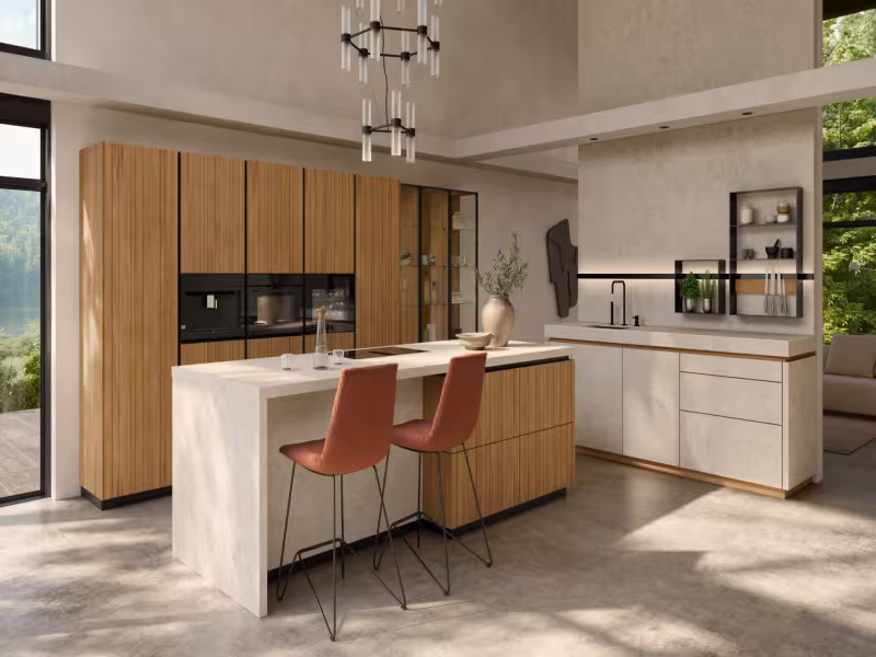 Celebrating the Beauty of Wood: The New echt.zeit evo Kitchen by TEAM 7