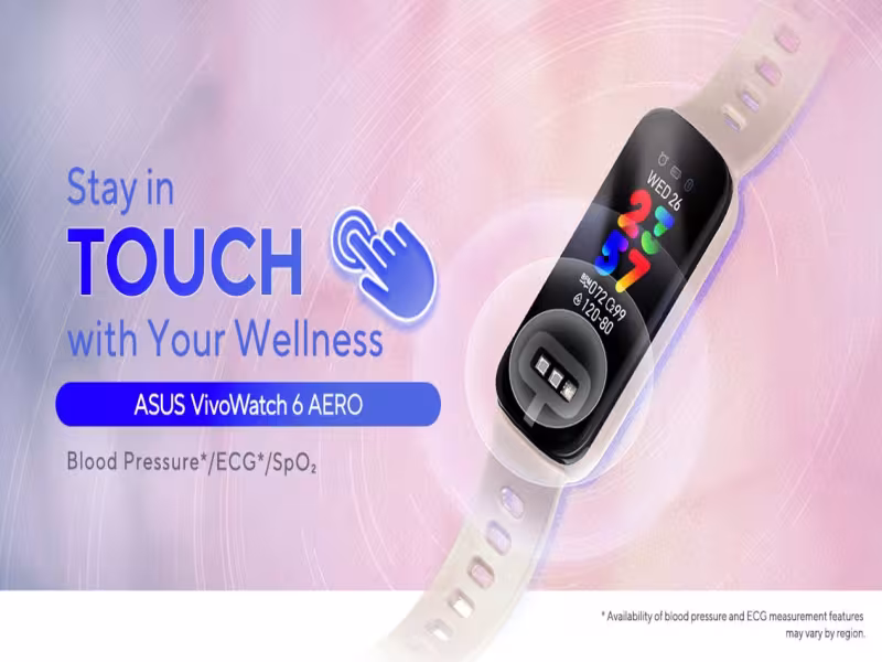 ASUS Unveils VivoWatch 6 AERO: A Revolutionary Leap in Wearable Health Technology