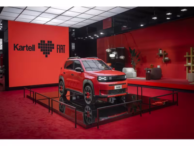 Fiat and Kartell Unveil Bold New Vision with the Grande Panda at Salone del Mobile 2025