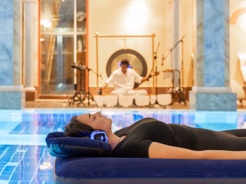 A Deep Dive into Relaxation: Sound and Touch Therapy Await at Grand Resort Bad Ragaz