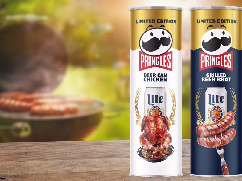 Snack of the Summer: Pringles® and Miller Lite Unite for Irresistible Beer-Infused BBQ Flavors