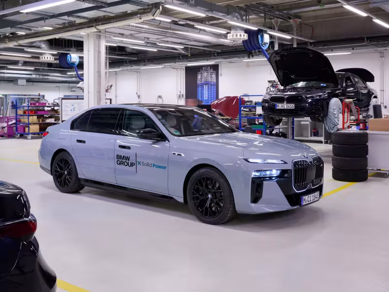 BMW i7 Hits the Road with Game-Changing Solid-State Battery Technology