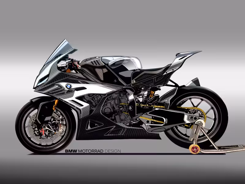 BMW Motorrad Unveils Concept RR: A Bold Vision of Next-Gen Superbike Performance