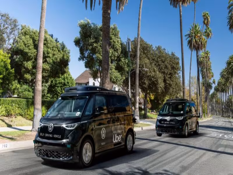 Volkswagen and Uber Join Forces to Launch Self-Driving Electric Vans in the U.S.