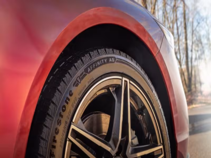 Firestone Rolls Out the New Affinity AS Touring Tire for Confident, Comfortable Driving