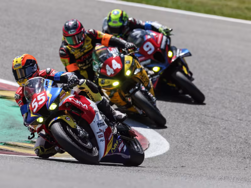 Dunlop Riders Deliver Thrilling Action at 8 Hours of Spa Motos 2025