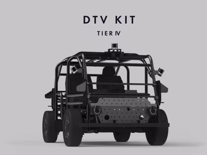 Tier IV Empowers Developers with New Autonomous Driving Starter Kit
