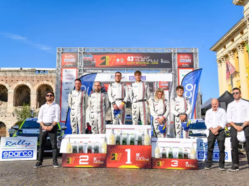 Lancia Electrifies Verona with Two Podiums and a Show-Stopping Rally Debut