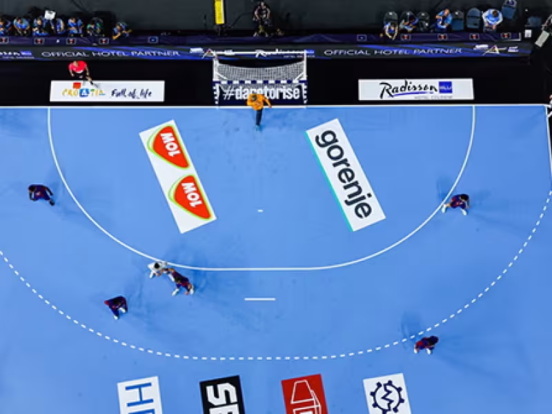 Own a Piece of Handball History with the FINAL4EVER Court Collectible