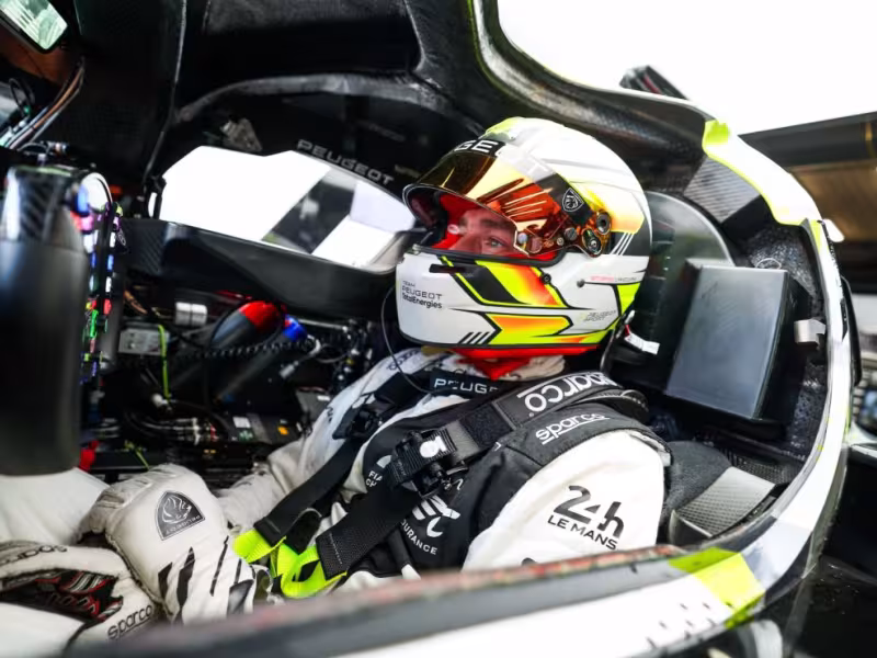 PEUGEOT 9X8 Shows Promise Despite Setbacks at Spa Ahead of Le Mans
