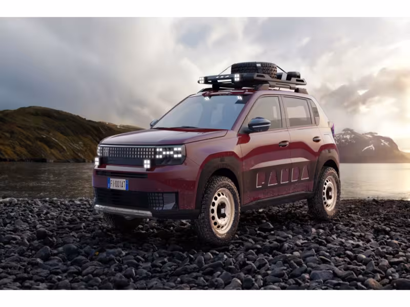 FIAT Reimagines the Panda 4x4 with Bold New Grande Panda Concept