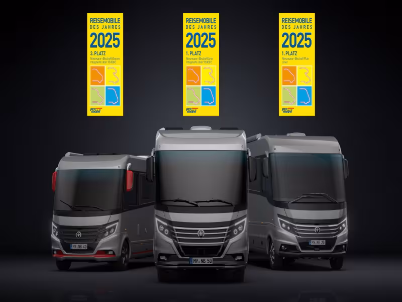 Niesmann+Bischoff Celebrates Major Wins at promobil Readers' Choice Awards 2025