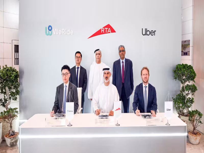 Dubai to Launch Autonomous Ride-Hailing with WeRide, RTA, and Uber