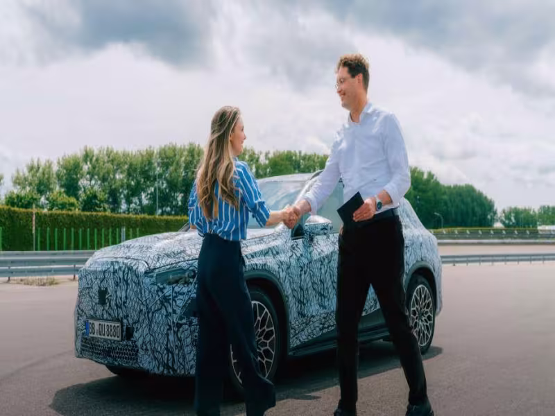 Electrifying the Future: Mercedes-Benz CEO Tests the All-New Electric GLC