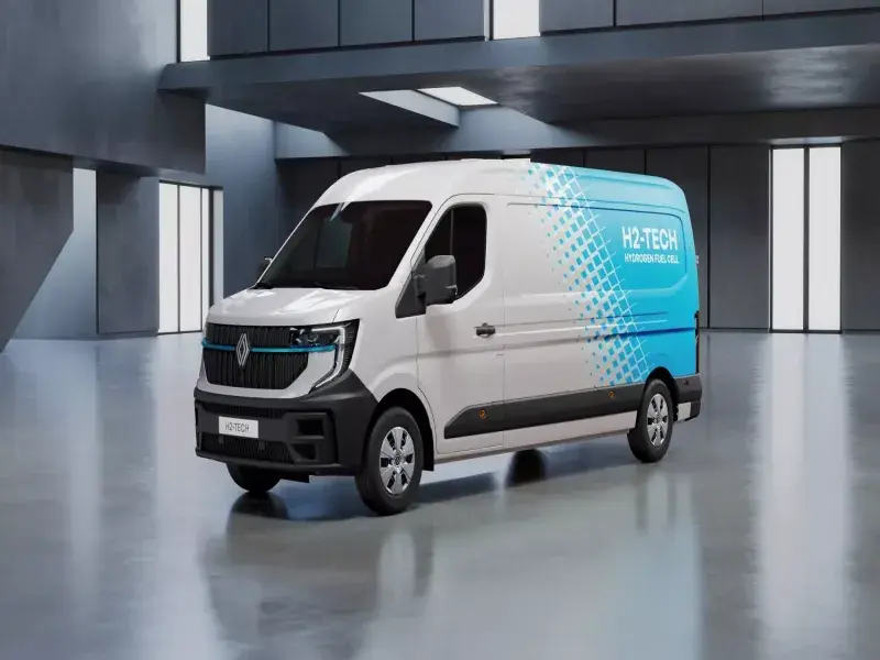 Renault Master H2-Tech Prototype Sets New Standard for Hydrogen with 700km Range and 5-Minute Charge