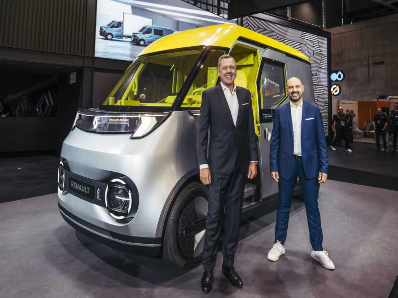 Renault Unveils Estafette Concept: A Revolutionary Electric Van for Urban Professionals