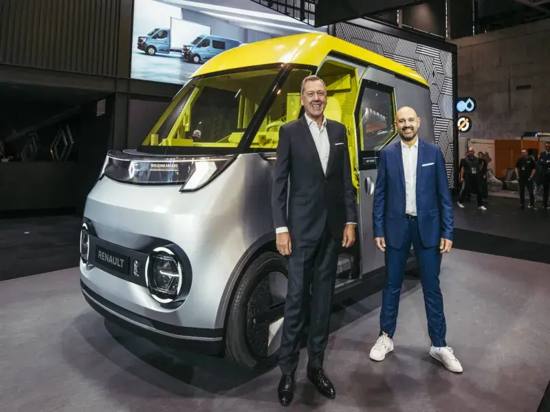 Renault Unveils Estafette Concept: A Revolutionary Electric Van for Urban Professionals